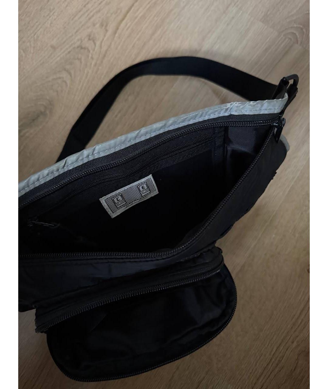 CAV EMPT Черная тканевая сумка на плечо, фото 7