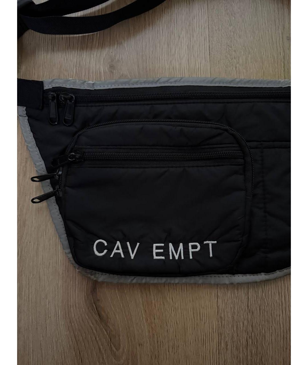 CAV EMPT Черная тканевая сумка на плечо, фото 4