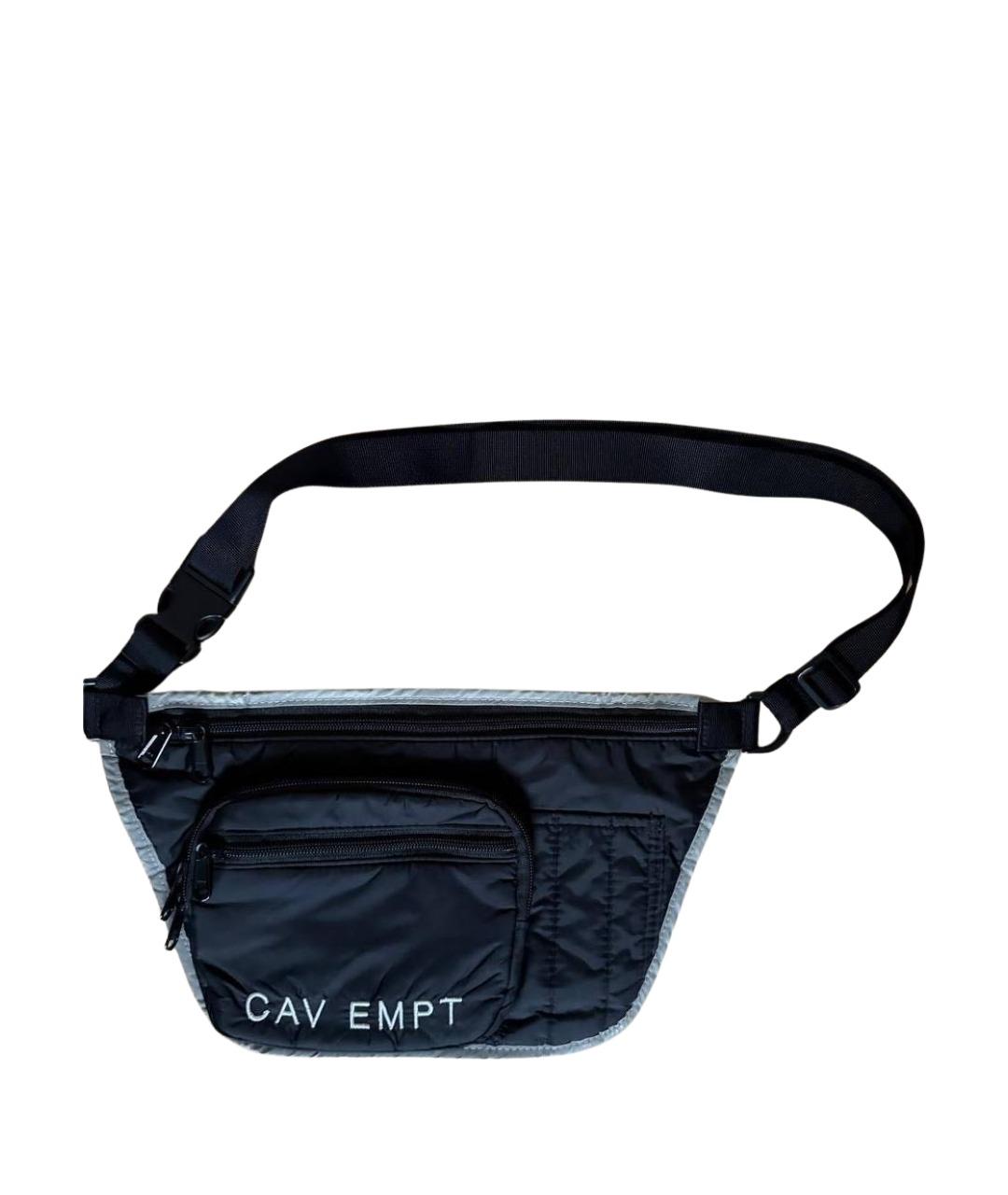 CAV EMPT Черная тканевая сумка на плечо, фото 1