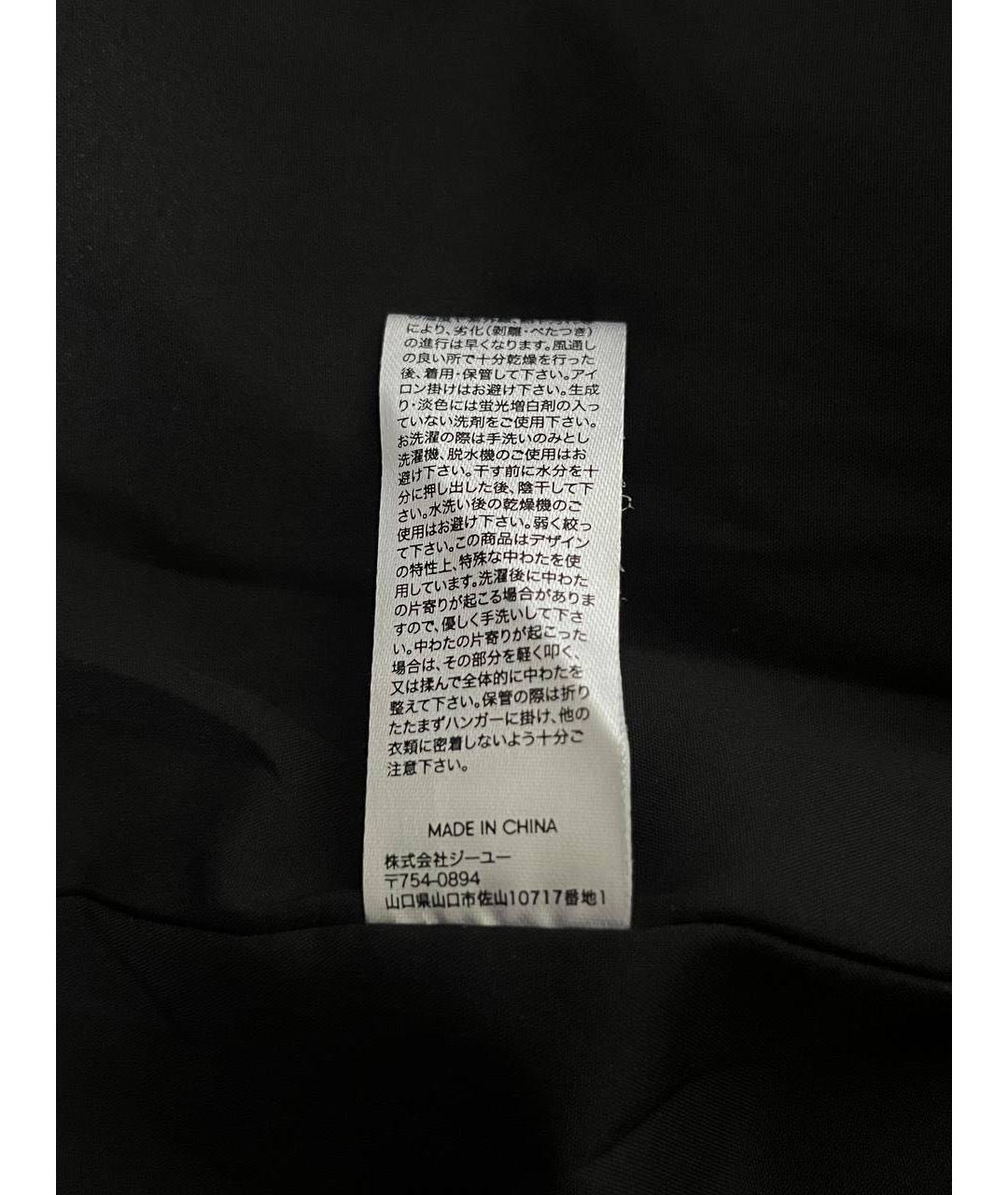 UNDERCOVER Черная кожаная куртка, фото 8