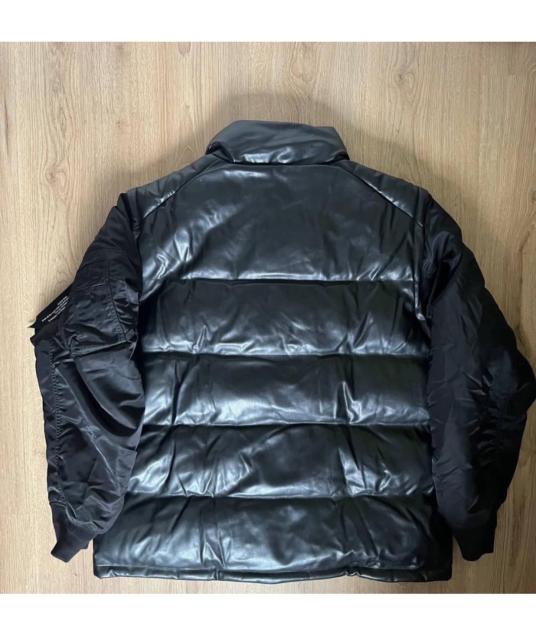 UNDERCOVER Черная кожаная куртка, фото 2