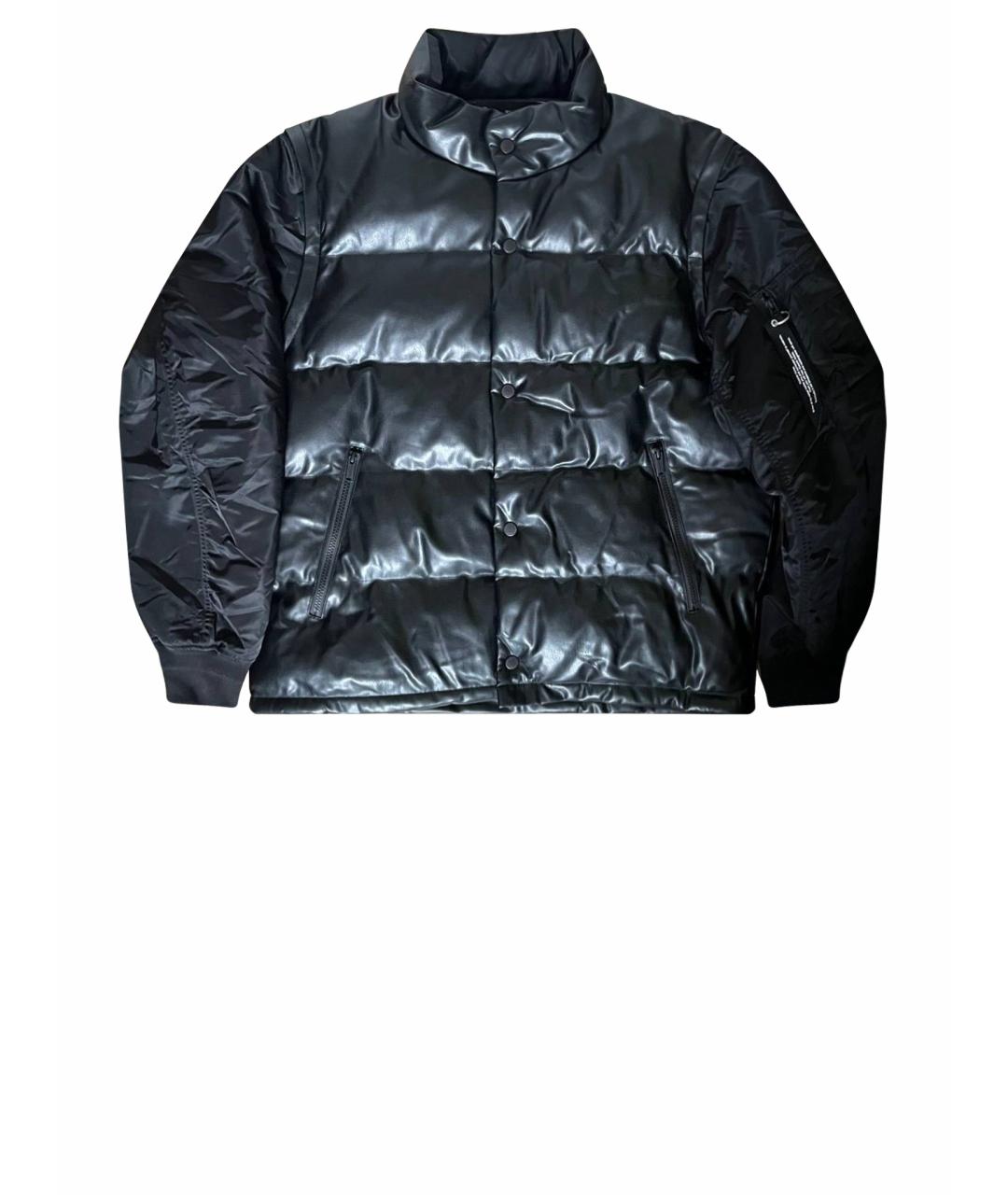 UNDERCOVER Черная кожаная куртка, фото 1