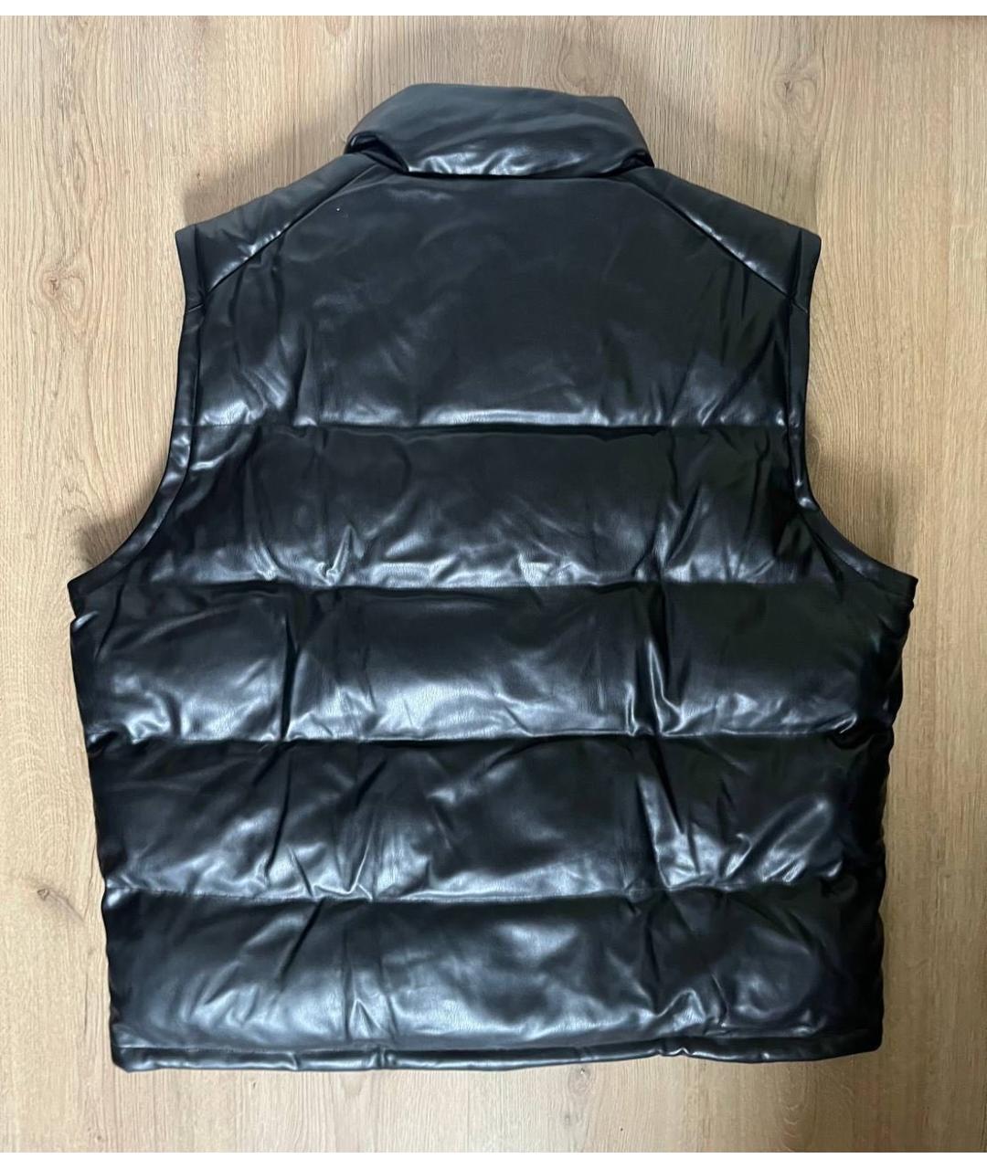 UNDERCOVER Черная кожаная куртка, фото 4