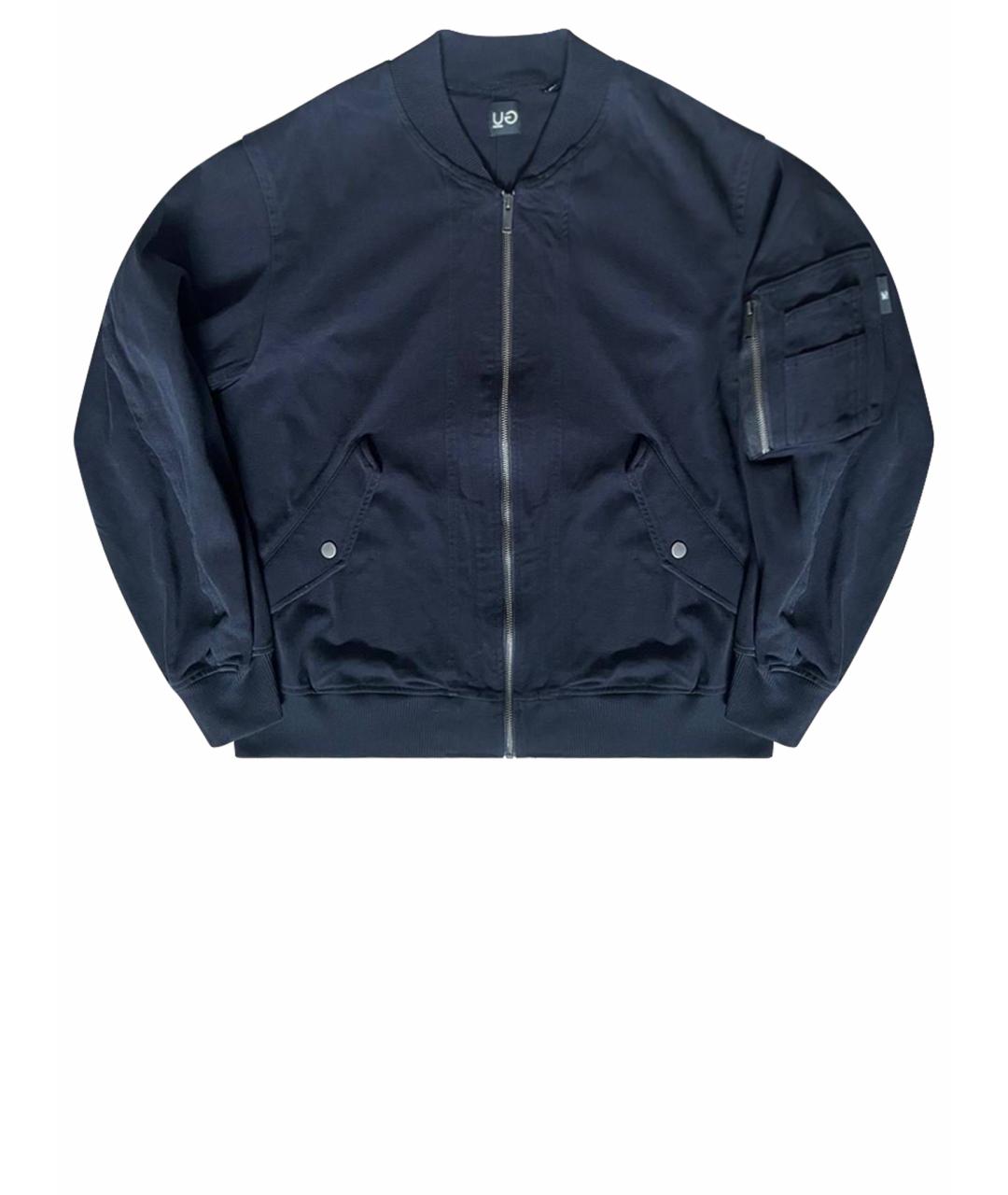 UNDERCOVER Темно-синяя хлопковая куртка, фото 1