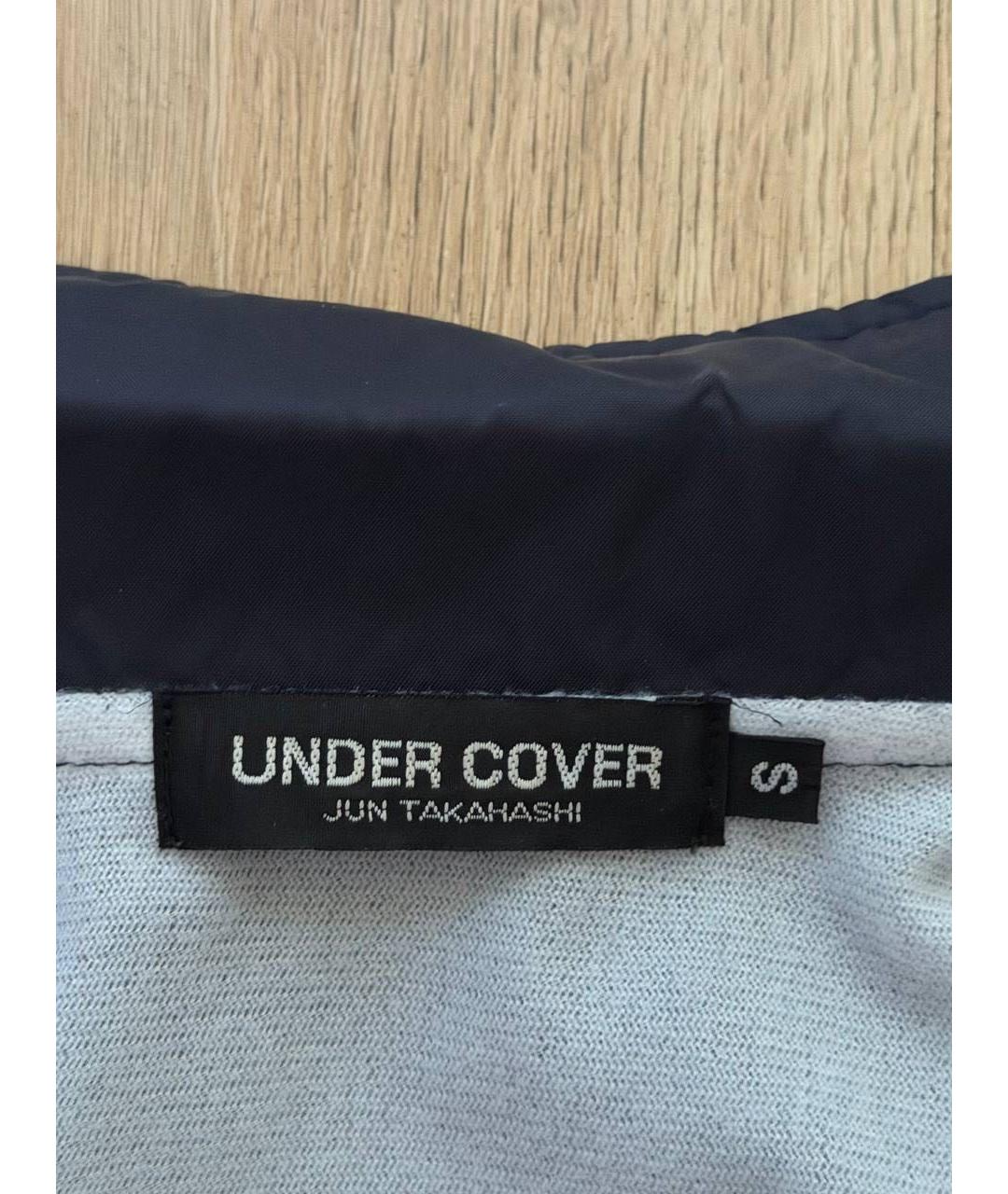 UNDERCOVER Темно-синяя полиэстеровая куртка, фото 6