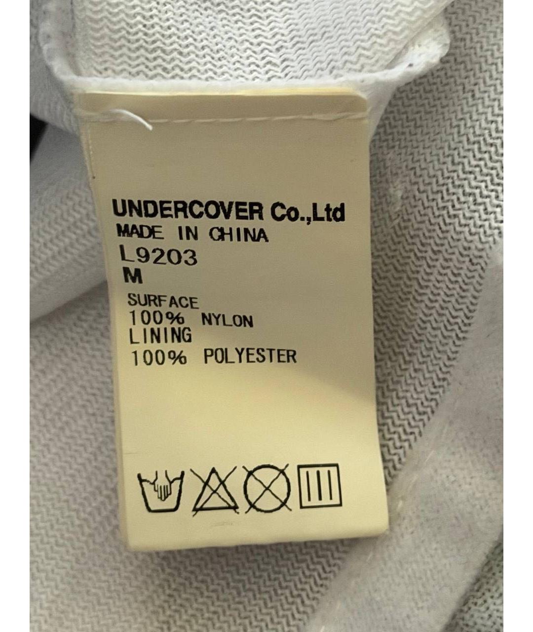 UNDERCOVER Черная полиэстеровая куртка, фото 7