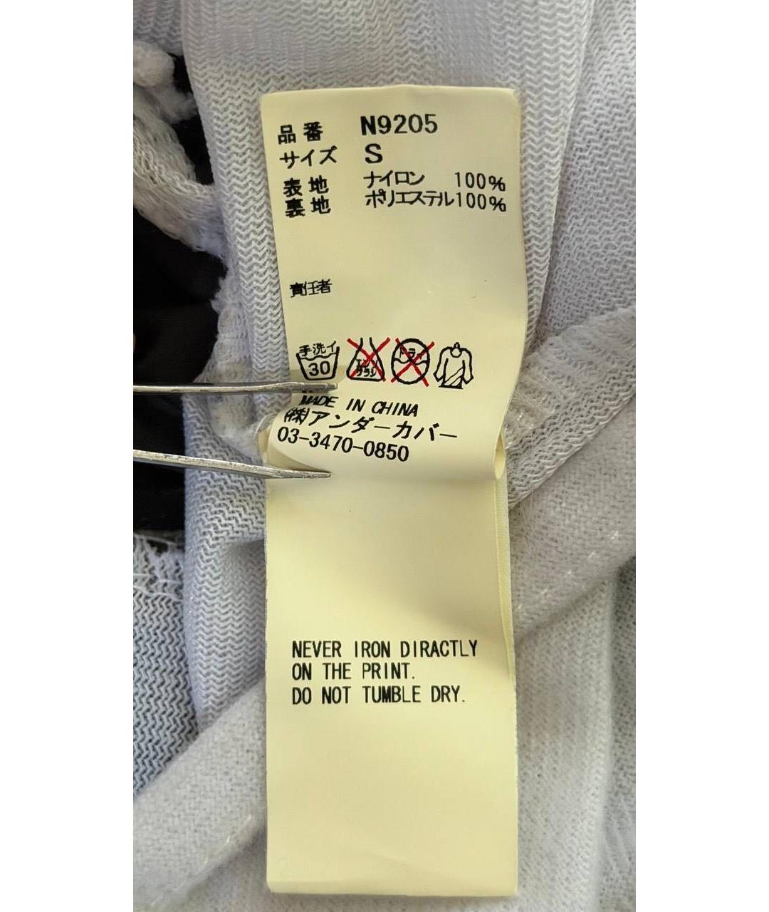 UNDERCOVER Черная полиэстеровая куртка, фото 8