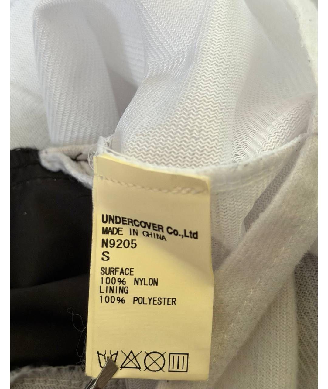 UNDERCOVER Черная полиэстеровая куртка, фото 7