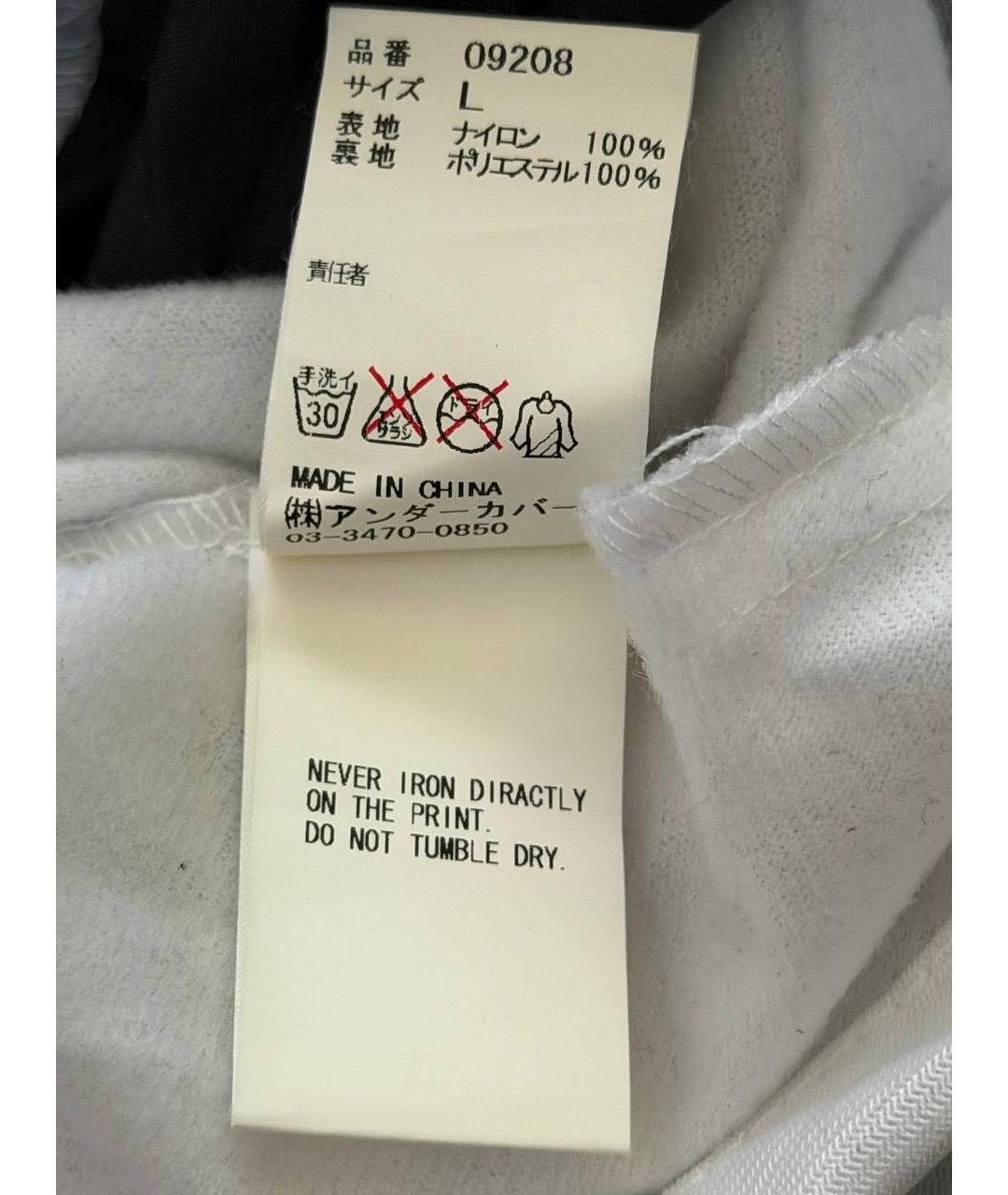 UNDERCOVER Черная полиэстеровая куртка, фото 8