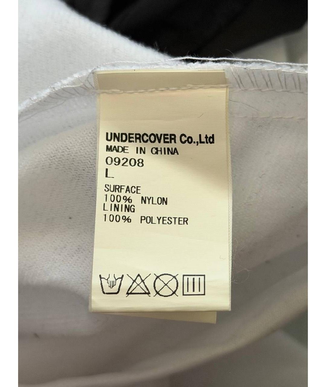 UNDERCOVER Черная полиэстеровая куртка, фото 7