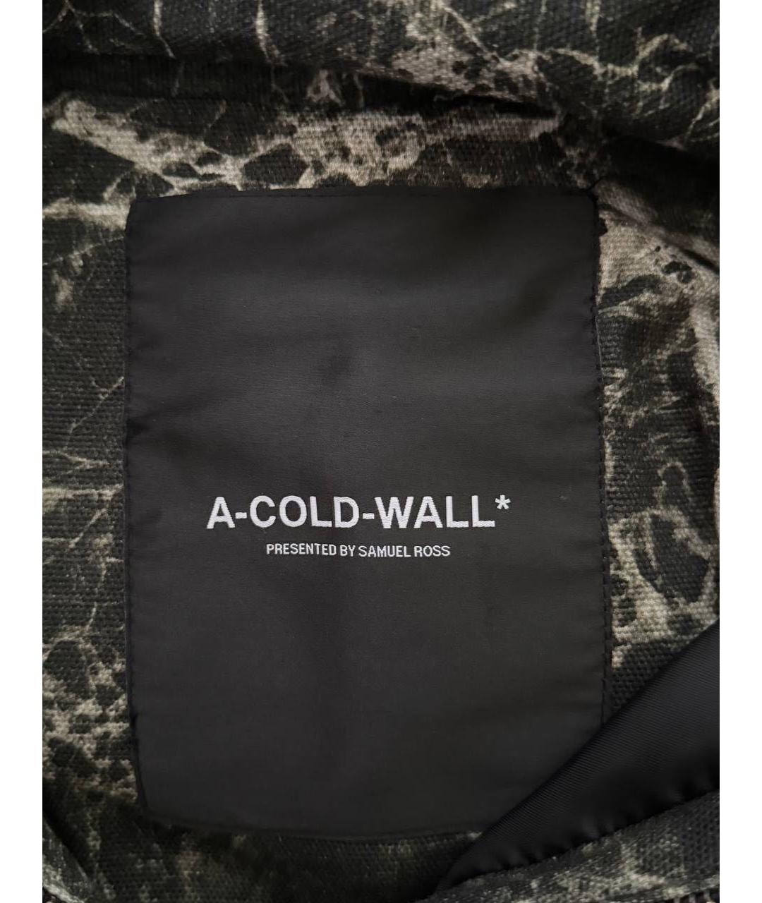 A-COLD-WALL* Зеленая хлопковая куртка, фото 8