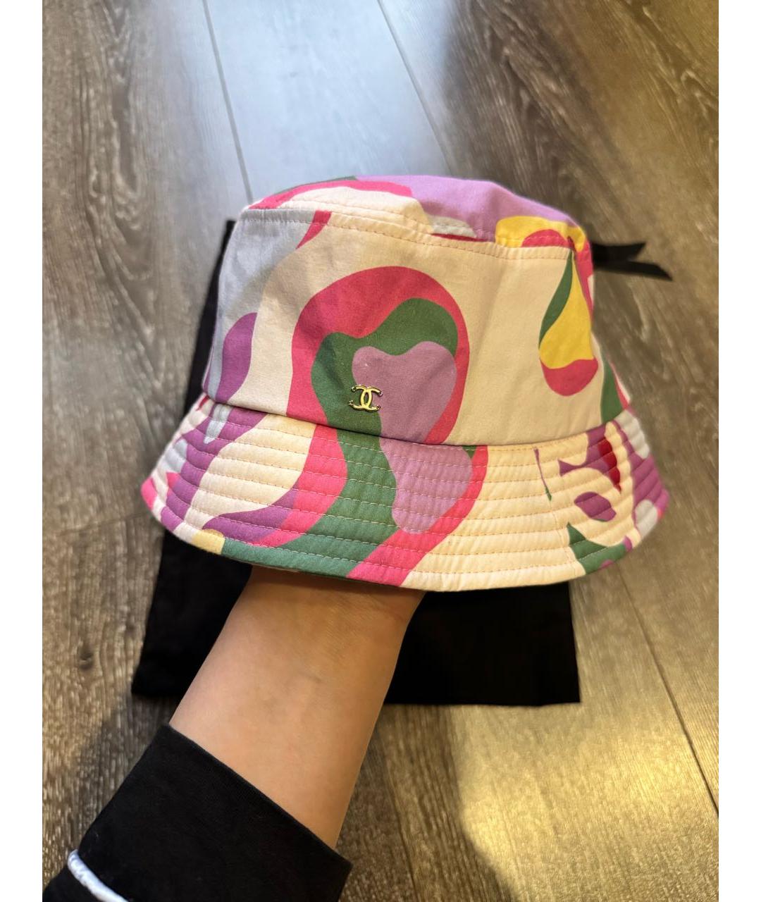 CHANEL Мульти хлопковая панама, фото 7