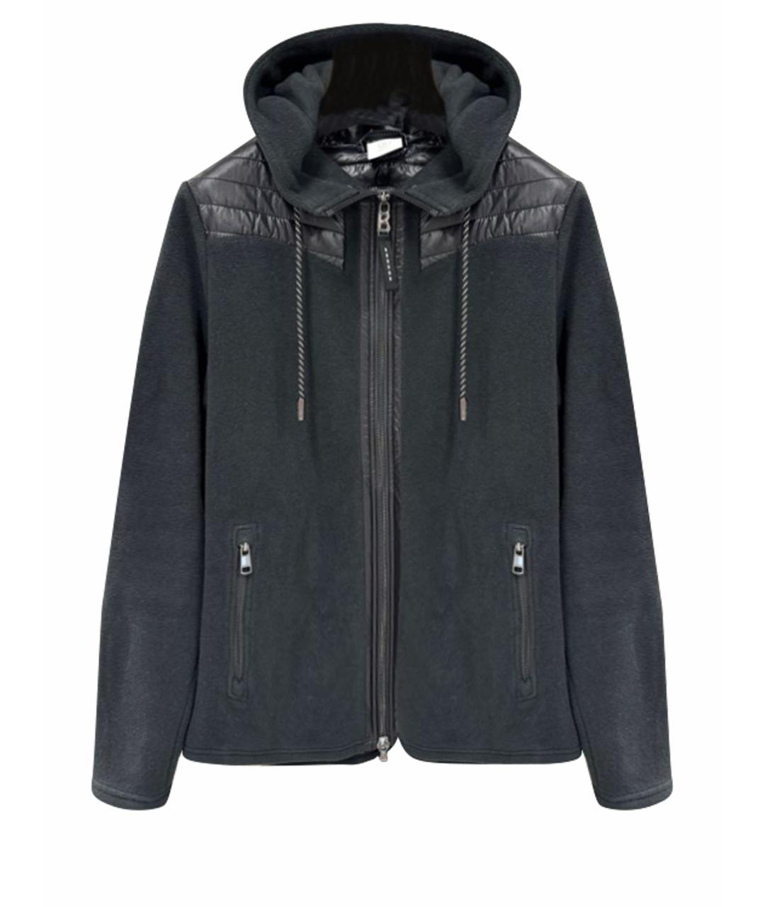 BOGNER Черный полиэстеровый кардиган, фото 1