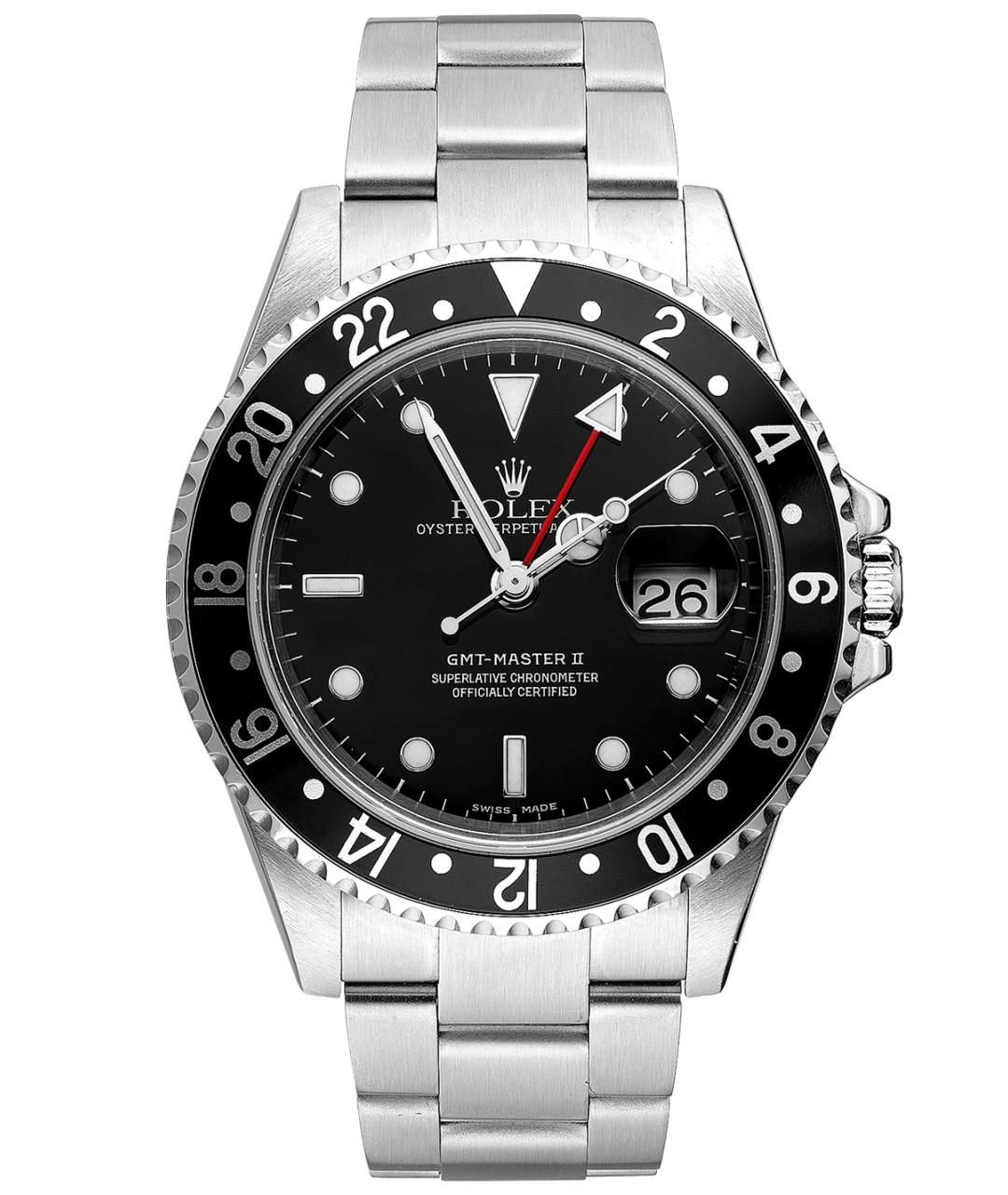 ROLEX Серебряные металлические часы, фото 1