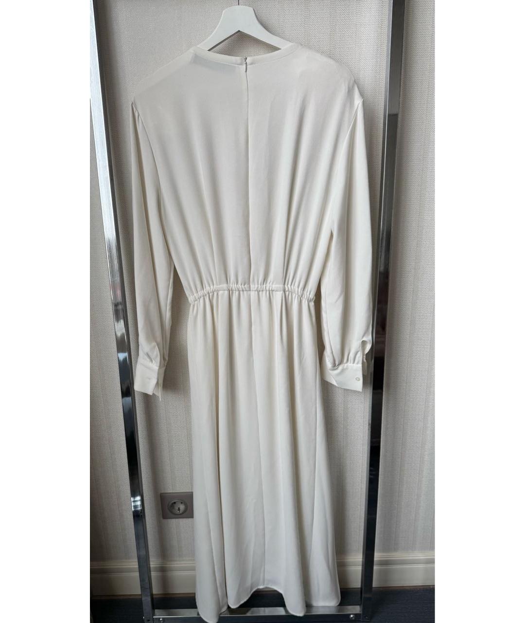 IRO Белое полиэстеровое повседневное платье, фото 7