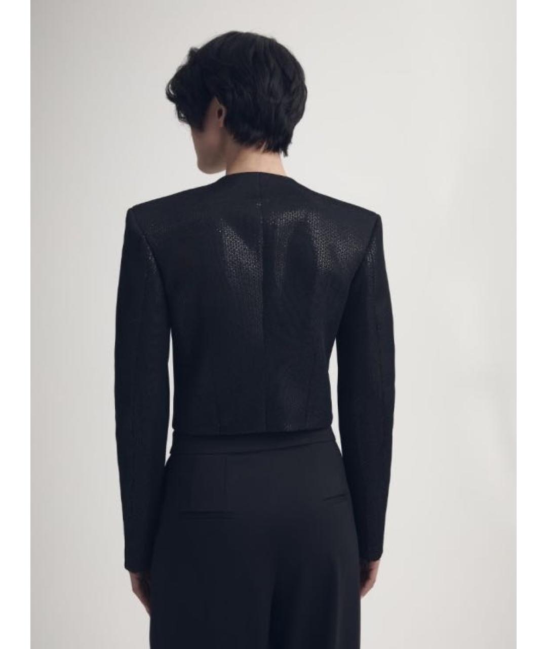 AUTENTIMENTS Черный бархатный жакет/пиджак, фото 8