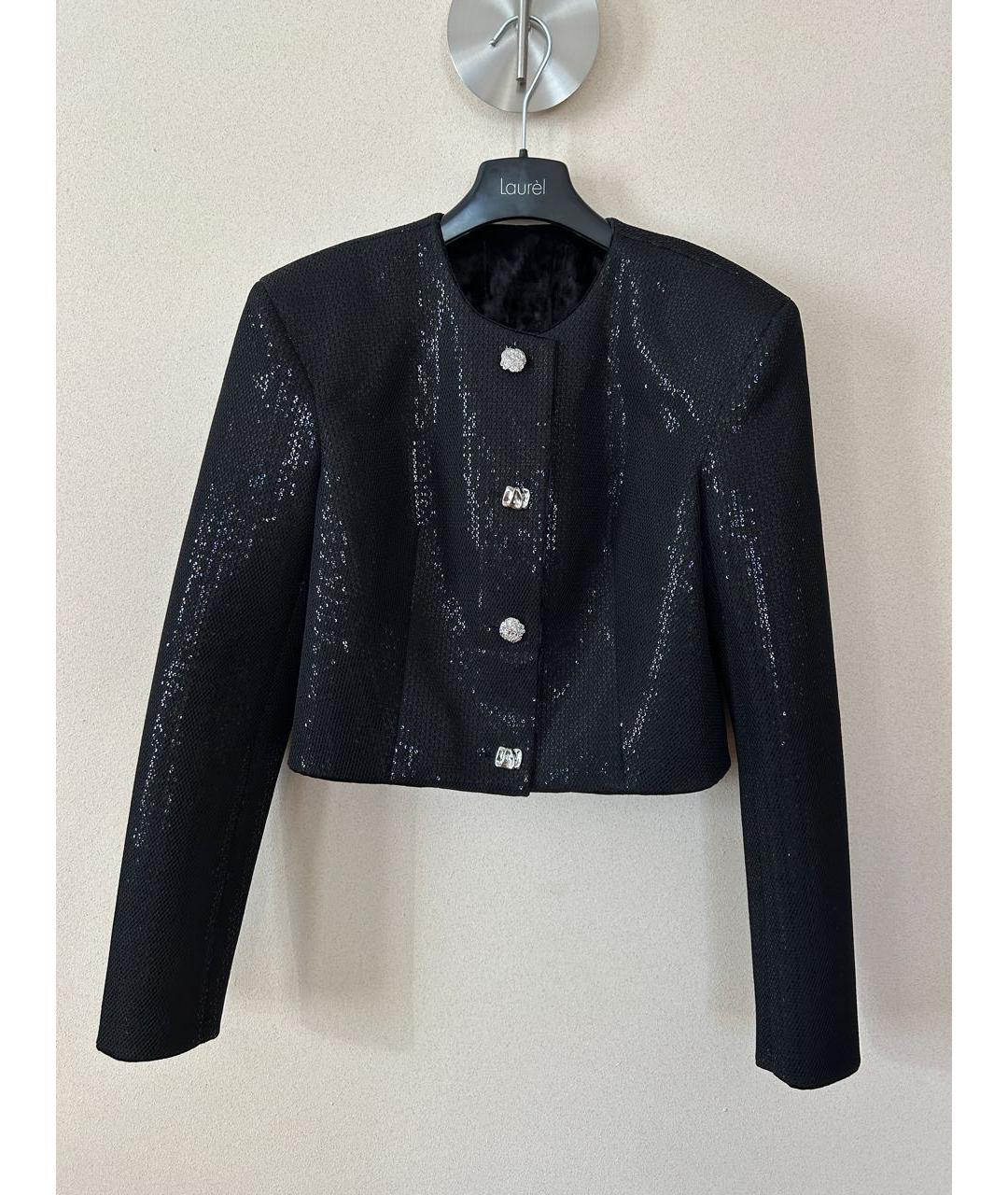 AUTENTIMENTS Черный бархатный жакет/пиджак, фото 2