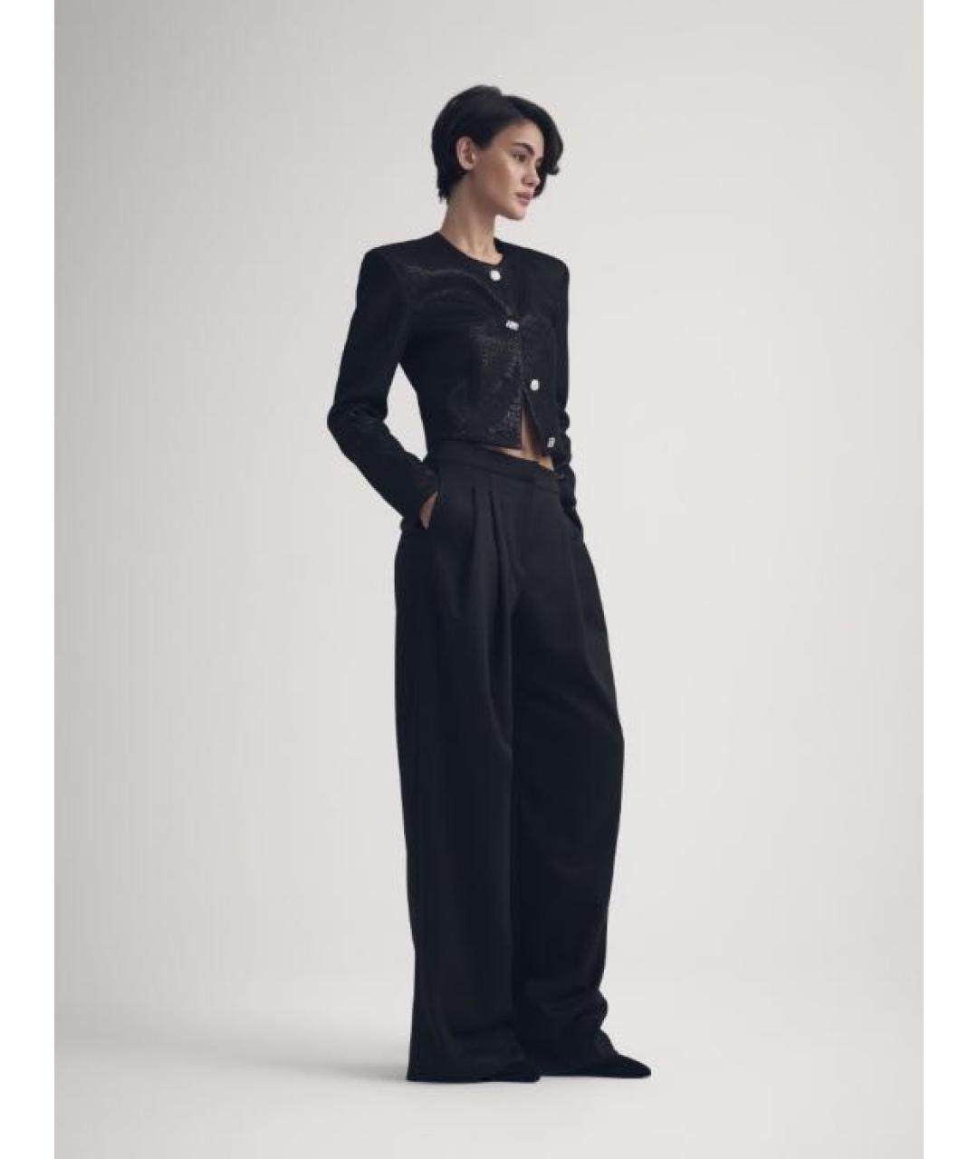 AUTENTIMENTS Черный бархатный жакет/пиджак, фото 3