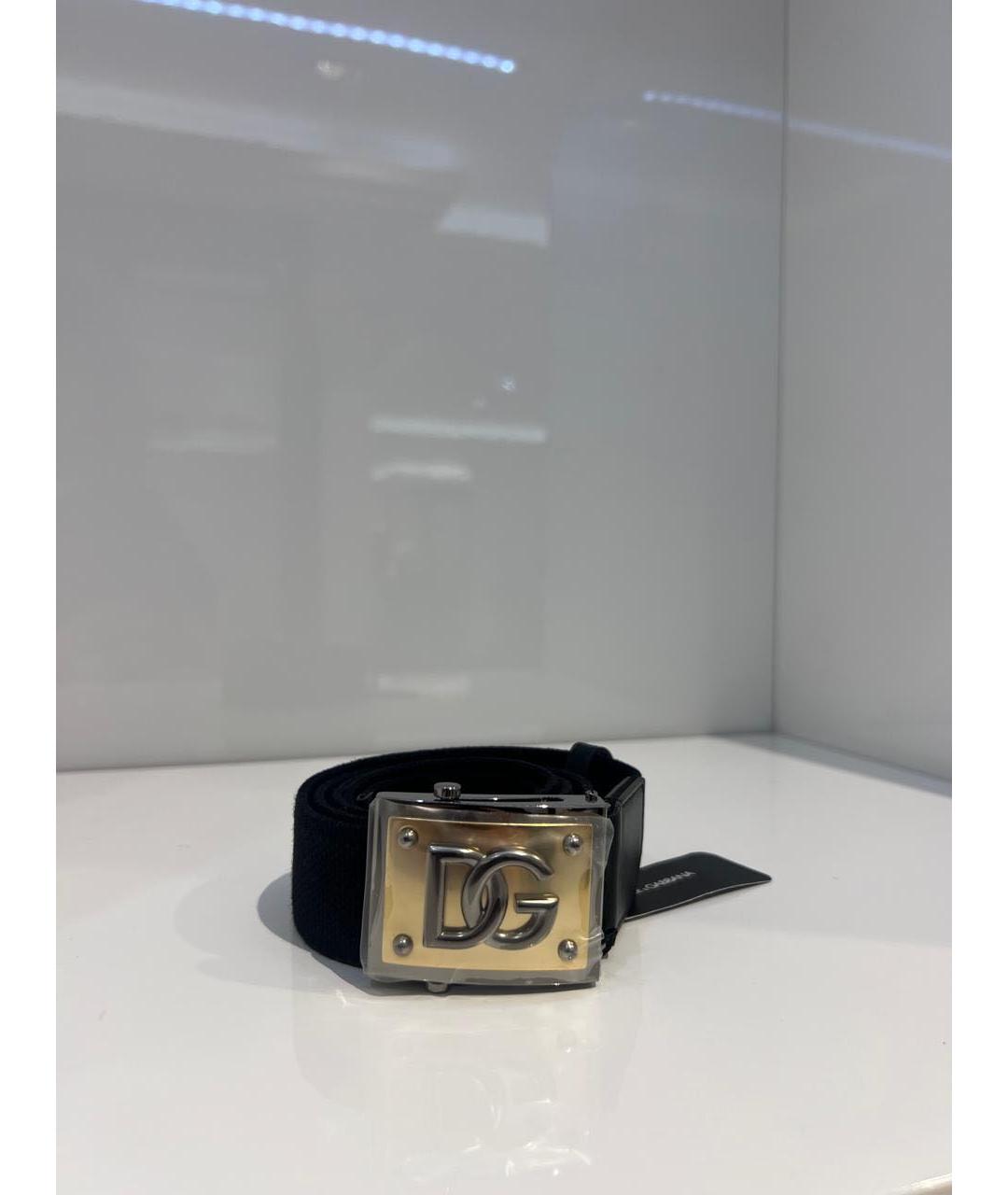 DOLCE&GABBANA Черный ремень, фото 2