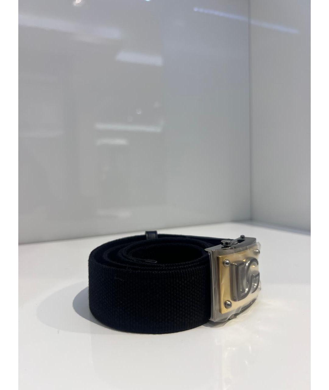 DOLCE&GABBANA Черный ремень, фото 3