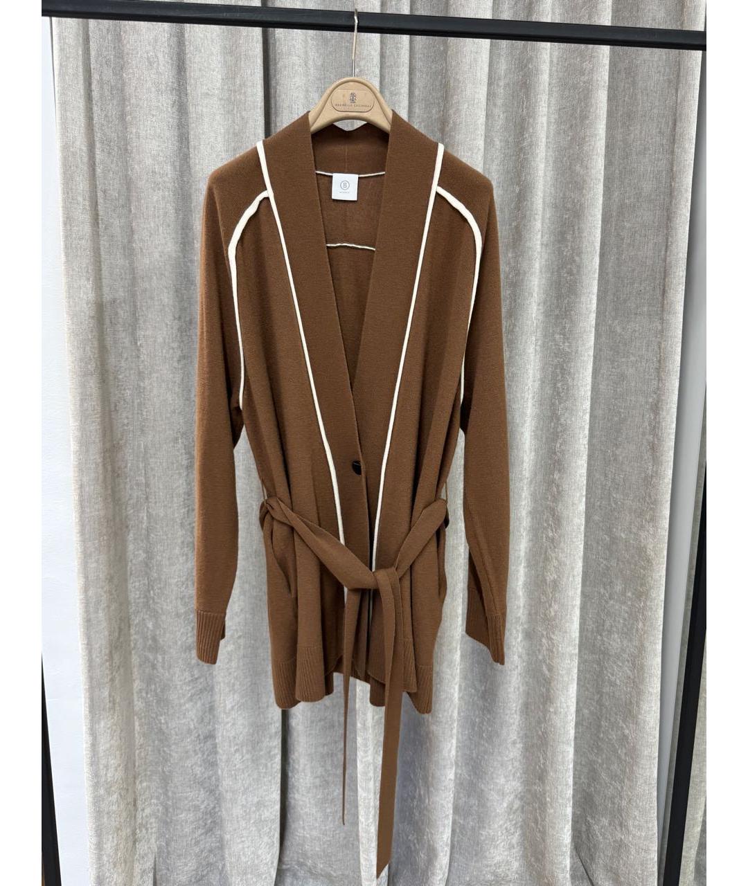 BOGNER Коричневый шерстяной костюм с брюками, фото 5