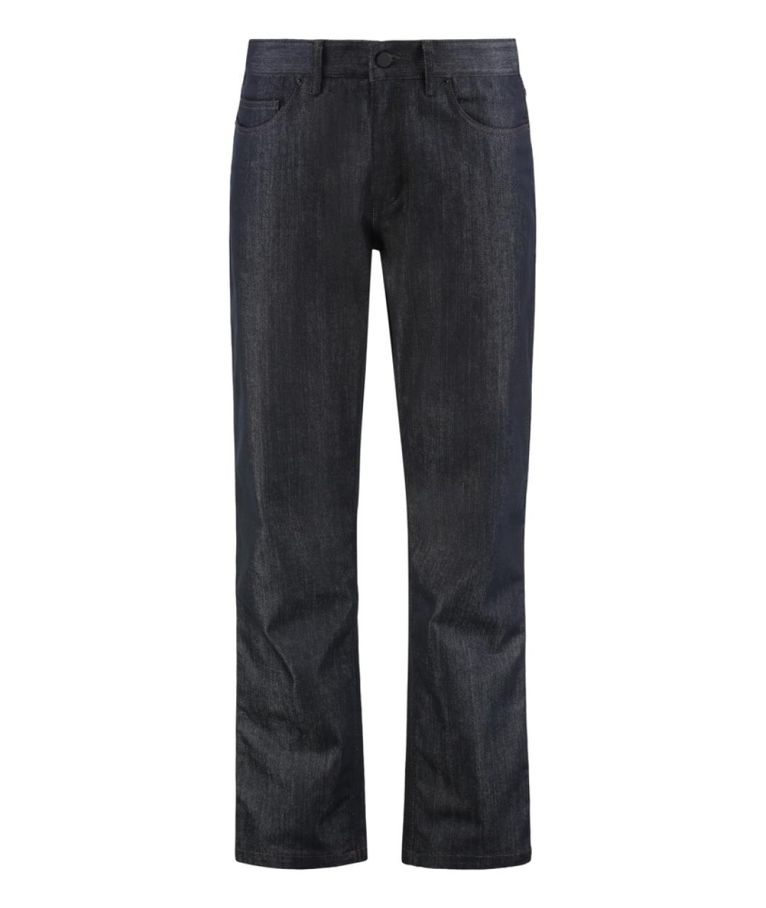 MONCLER Синие повседневные брюки, фото 1