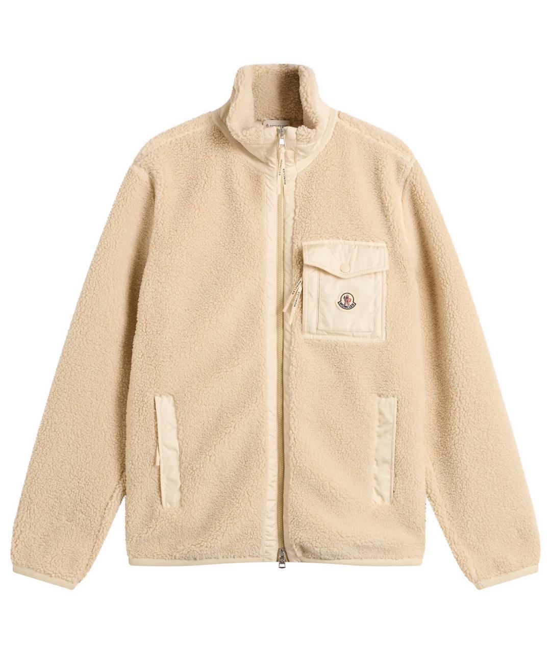 MONCLER Бежевый кардиган, фото 2