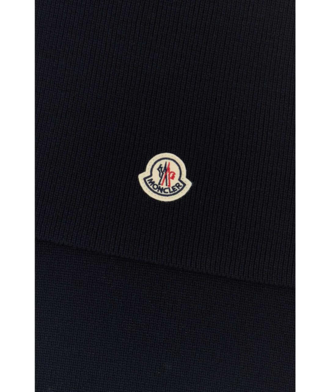 MONCLER Черный шарф, фото 2