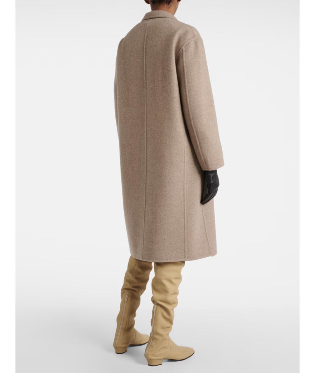 THE ROW Бежевое кашемировое пальто, фото 4