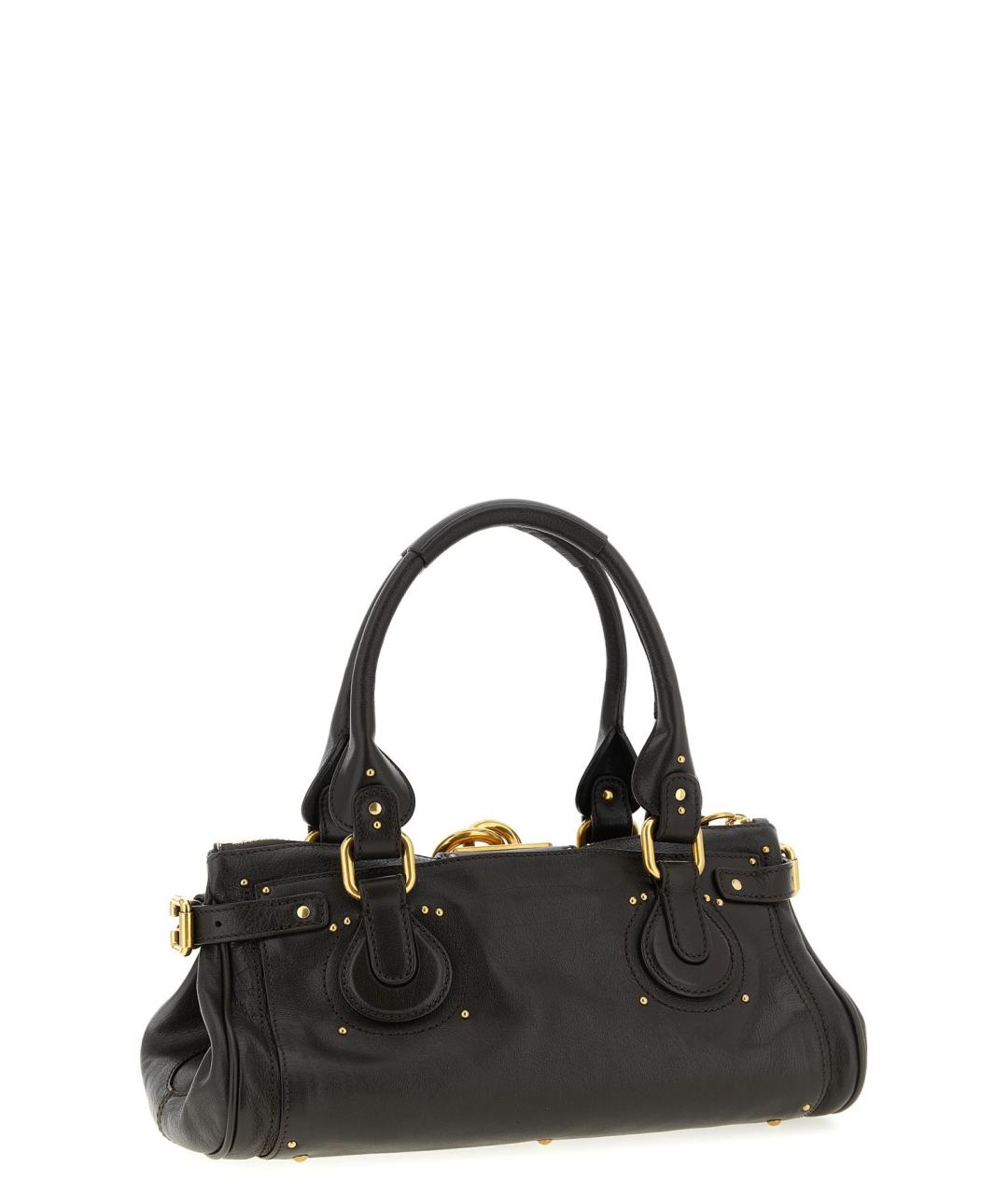 CHLOE Коричневая кожаная сумка тоут, фото 3