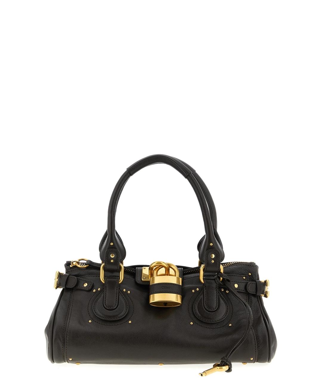 CHLOE Коричневая кожаная сумка тоут, фото 1