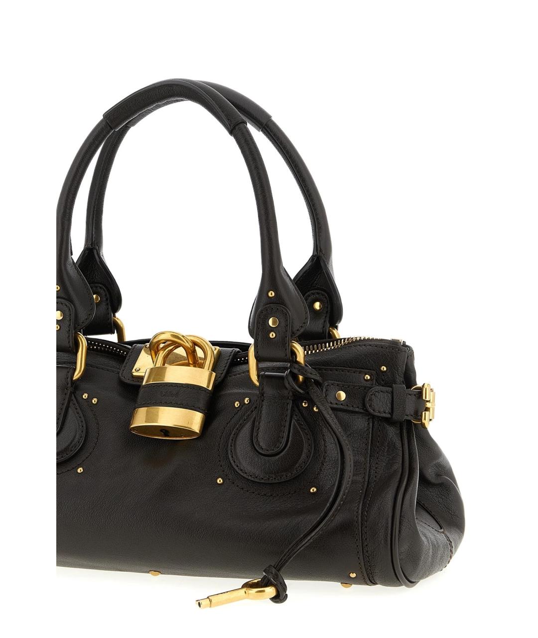 CHLOE Коричневая кожаная сумка тоут, фото 2