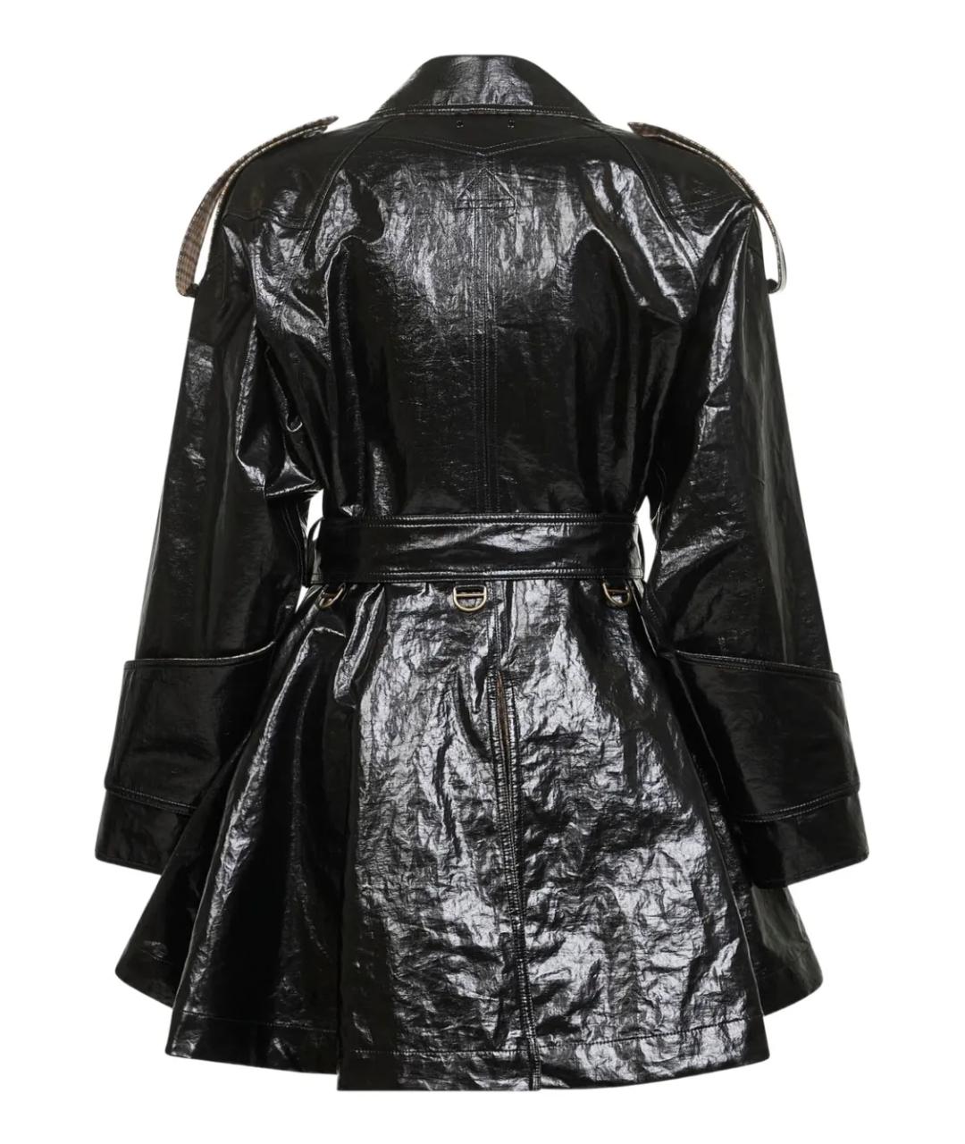 CHLOE Черная кожаная куртка, фото 2