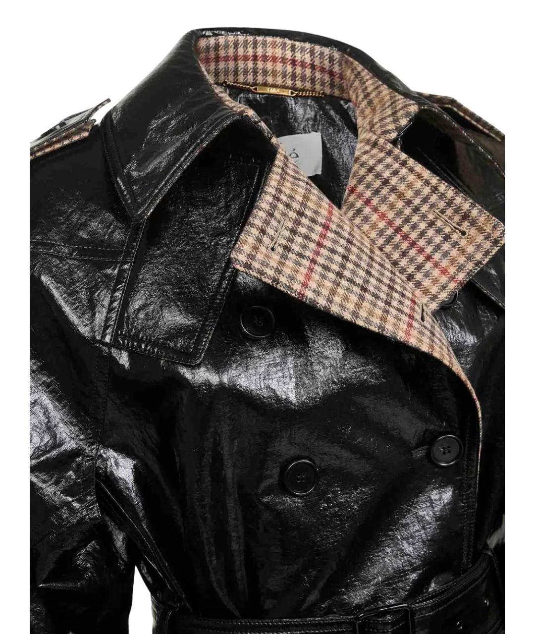 CHLOE Черная кожаная куртка, фото 5