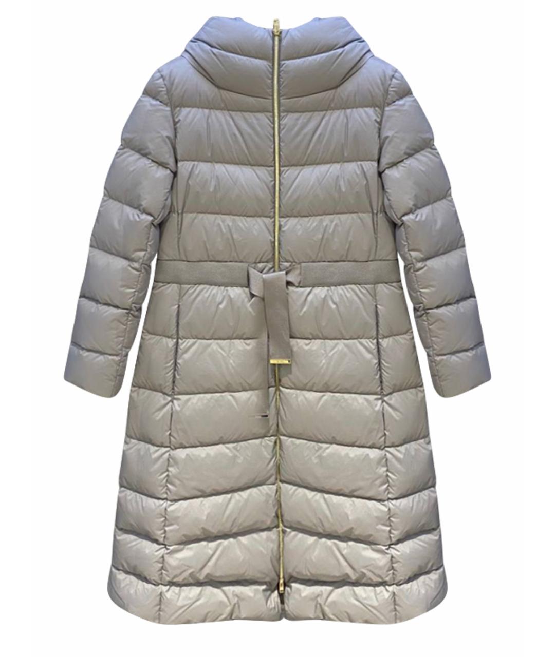 HERNO Серый полиамидовый пуховик, фото 1