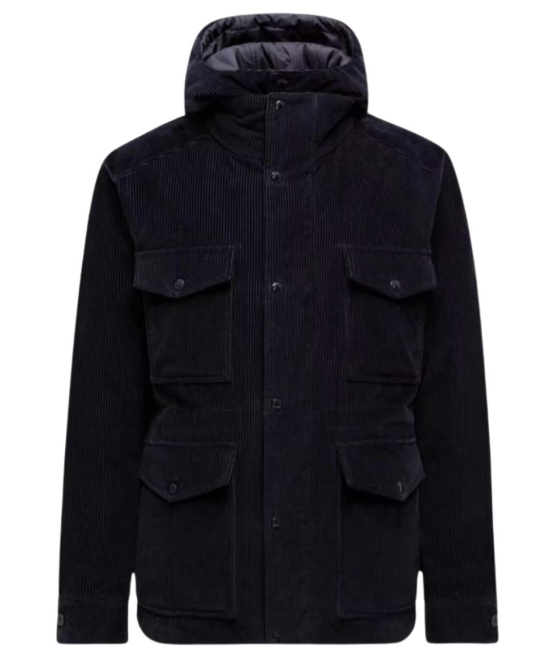 MONCLER Синяя хлопковая куртка, фото 1