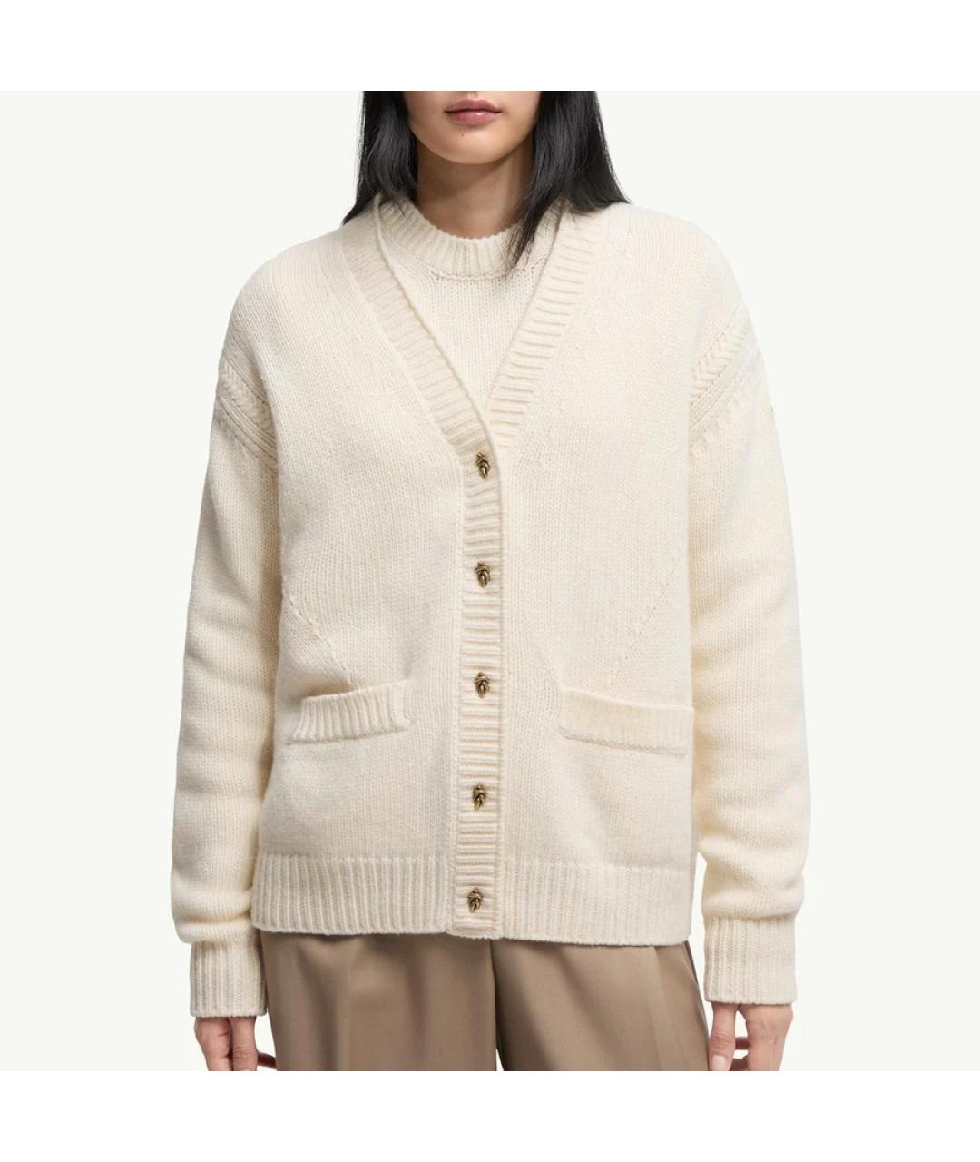 MONCLER Бежевый кардиган, фото 3