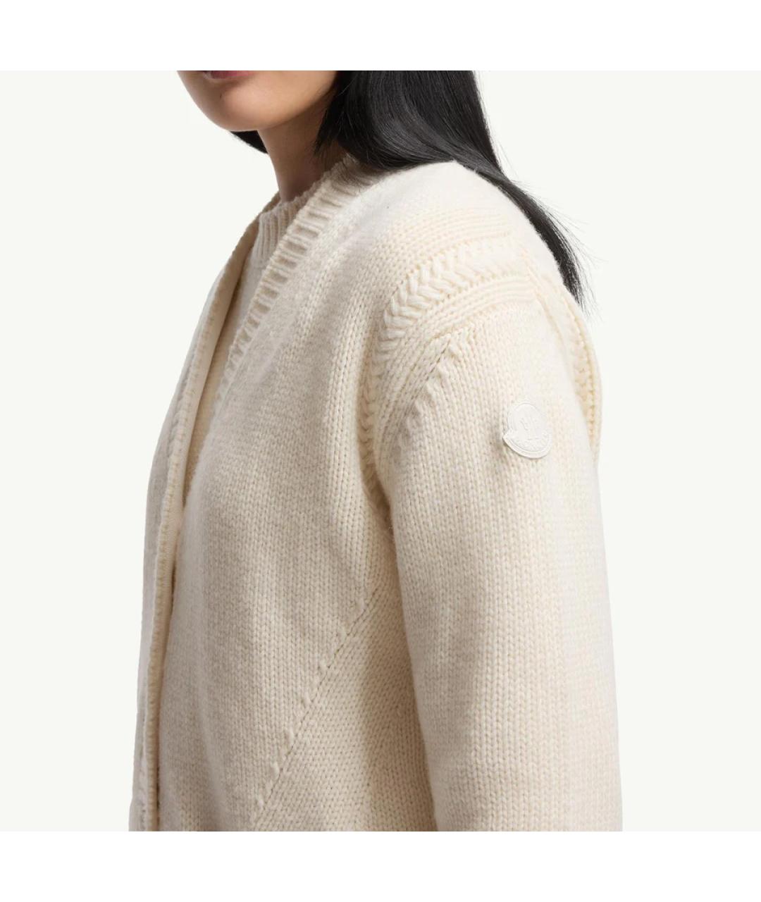 MONCLER Бежевый кардиган, фото 2