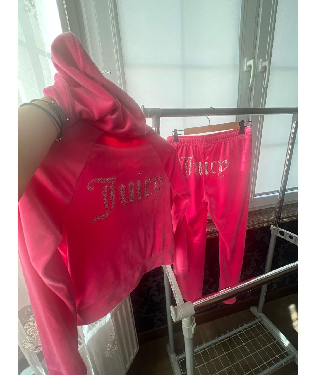 JUICY COUTURE Фуксия полиэстеровый спортивные костюмы, фото 7