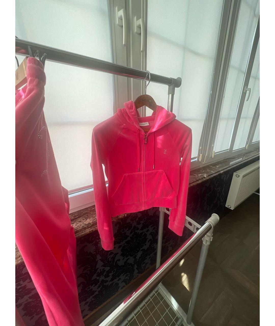 JUICY COUTURE Фуксия полиэстеровый спортивные костюмы, фото 4