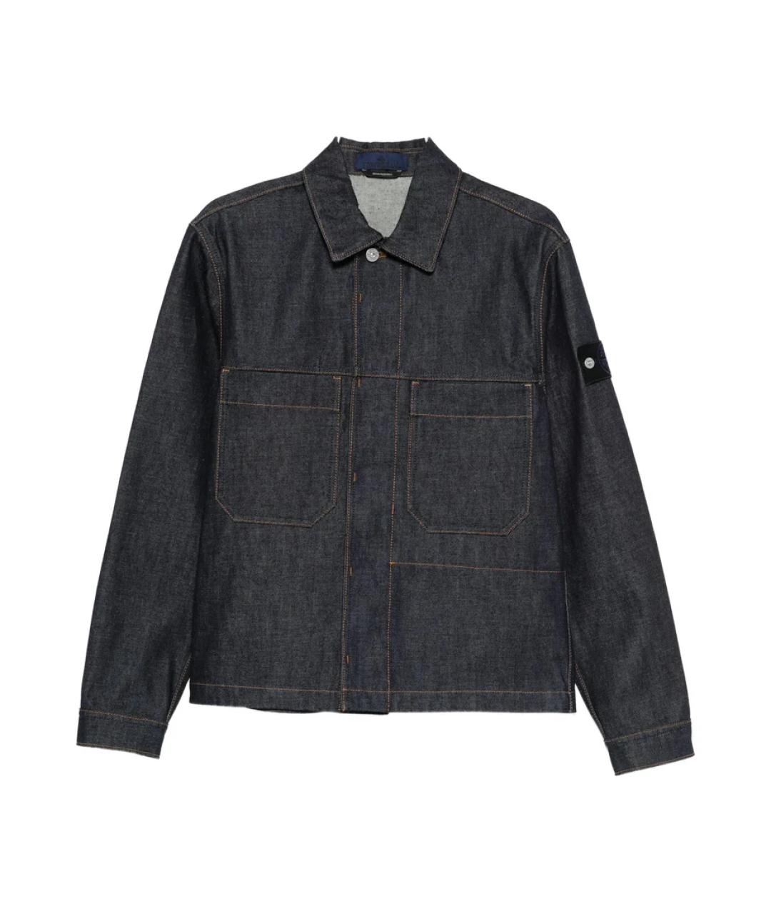 STONE ISLAND Синяя куртка, фото 1