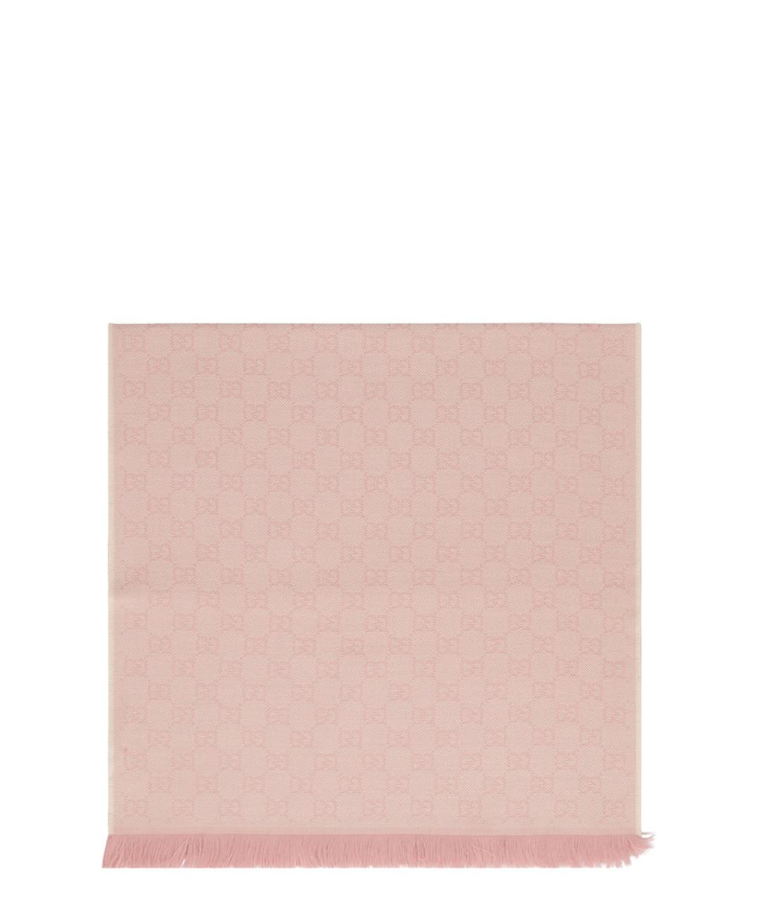 GUCCI Розовый шарф, фото 1
