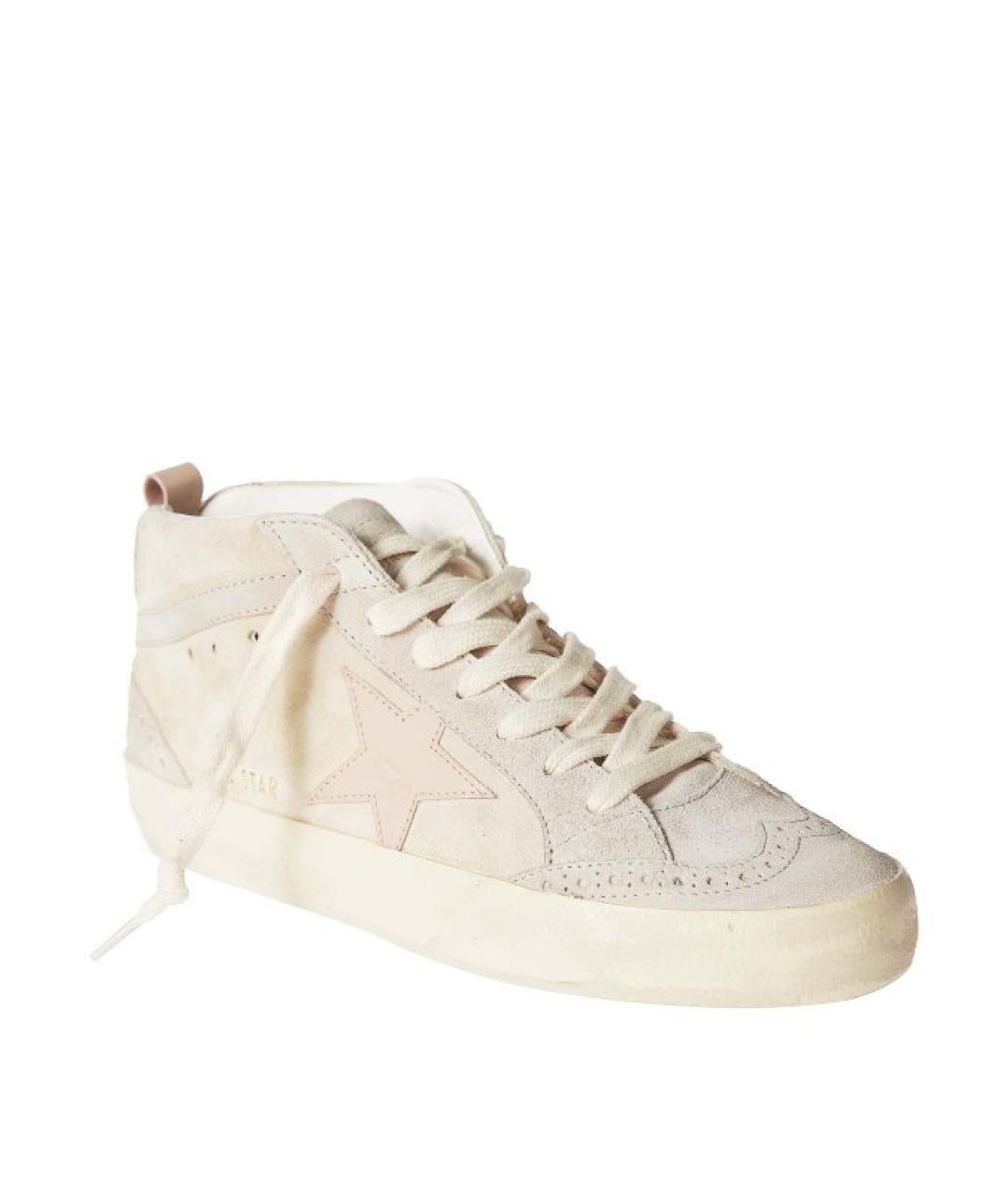 GOLDEN GOOSE DELUXE BRAND Серые замшевые кеды, фото 2