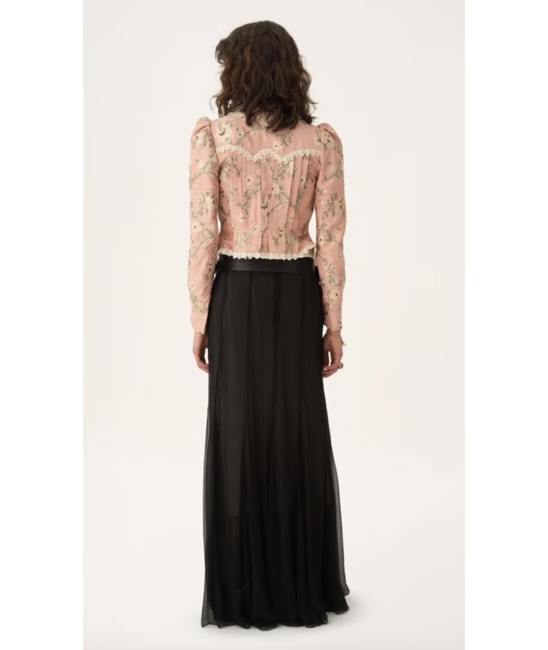 CHLOE Розовый шелковый жакет/пиджак, фото 4