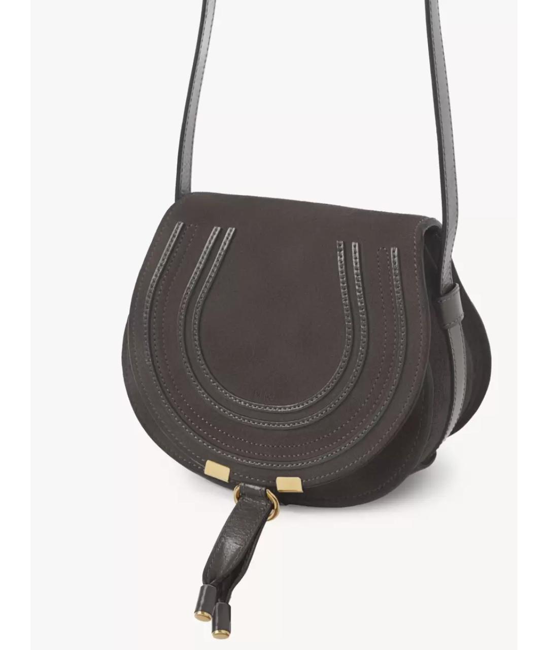 CHLOE Серая сумка через плечо, фото 2