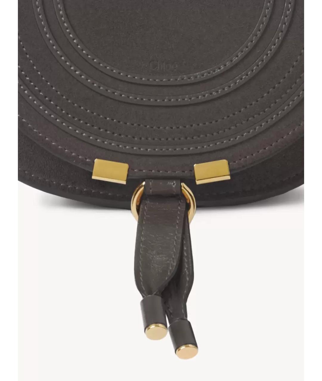 CHLOE Серая сумка через плечо, фото 5
