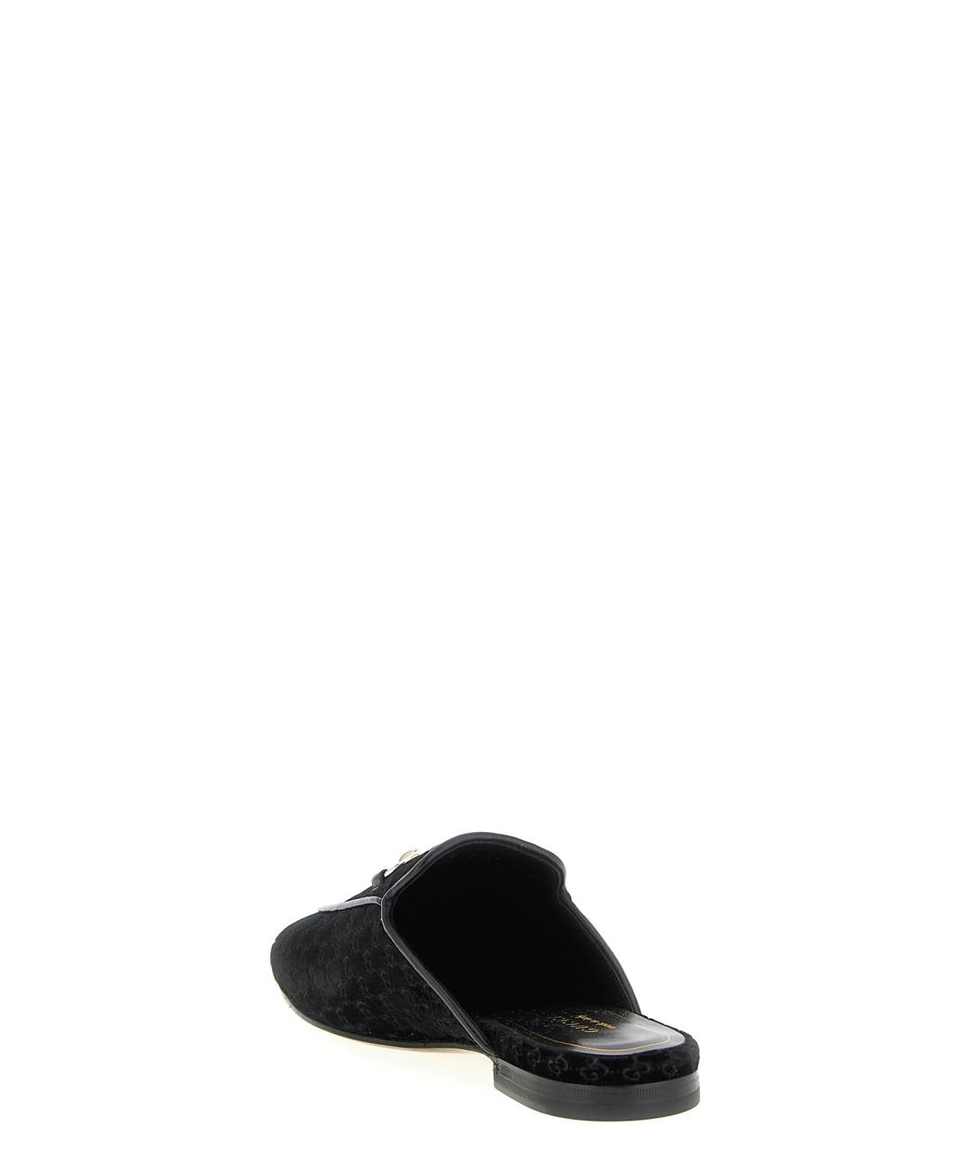 GUCCI Черные мюли, фото 3