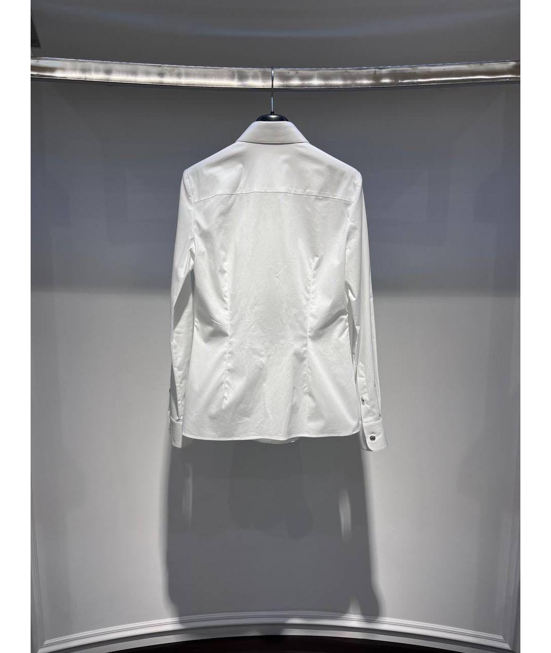 DOLCE&GABBANA Белая хлопковая рубашка, фото 2