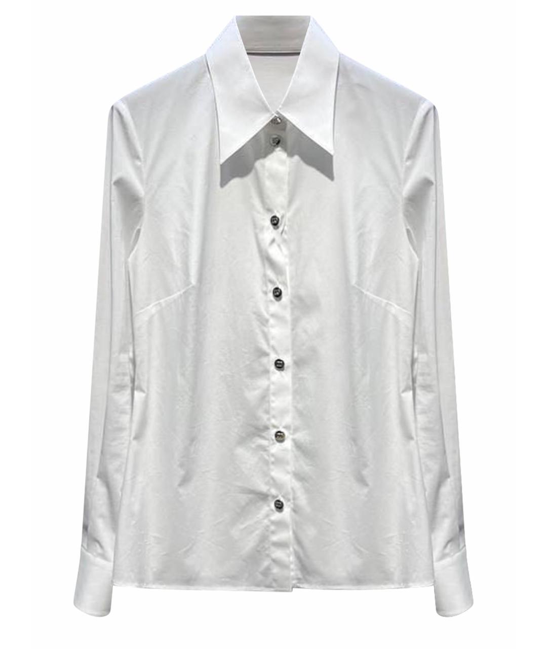 DOLCE&GABBANA Белая хлопковая рубашка, фото 1