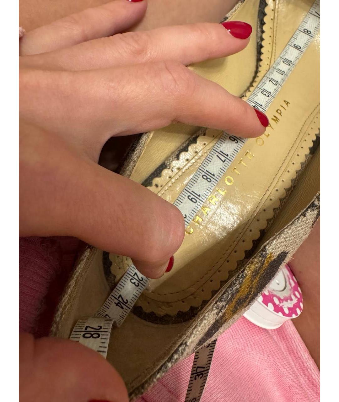 CHARLOTTE OLYMPIA Мульти туфли, фото 5